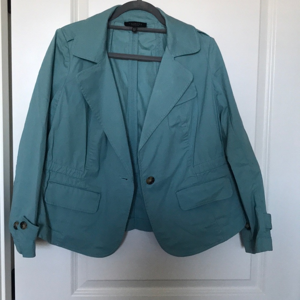 Teal jacket